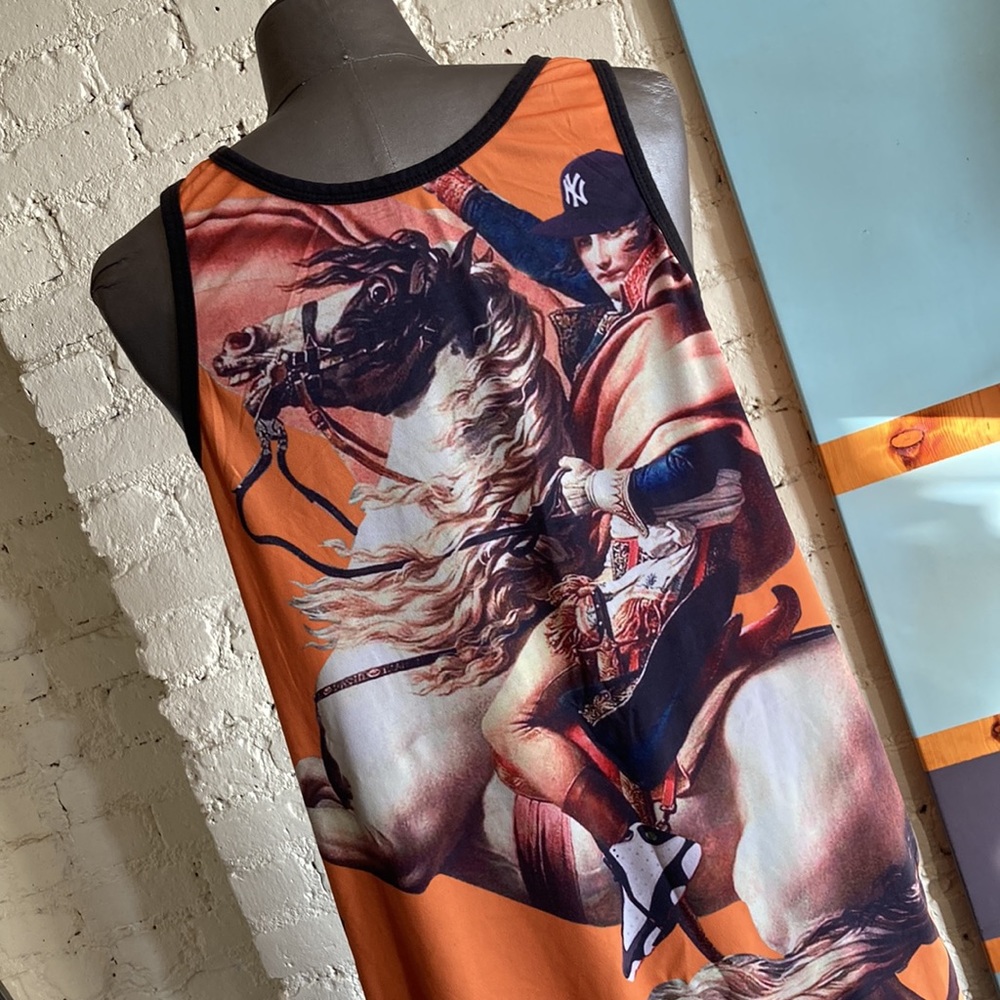 Double Needle Urban Napoleon jersey tank size Small EUC